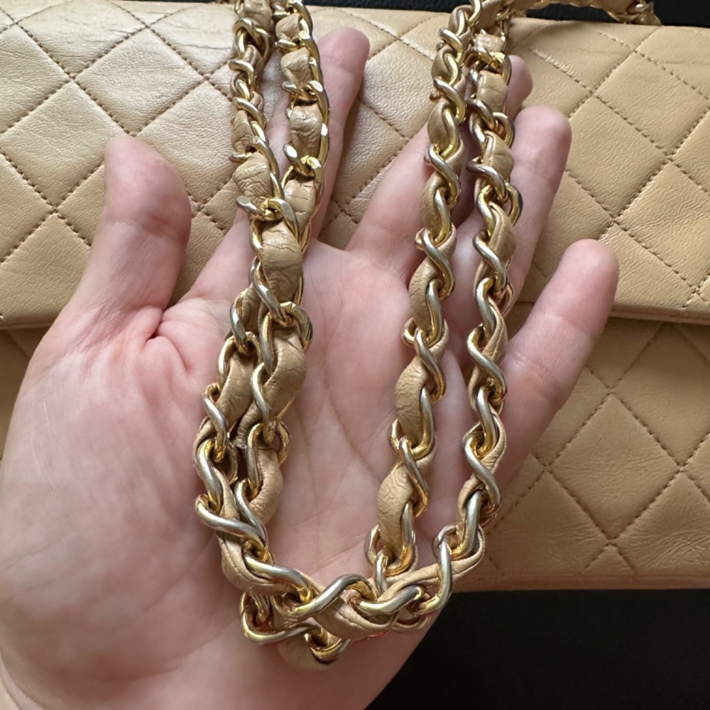 Chanel classic double flap medium ghw - vintage - Picture 6 of 16